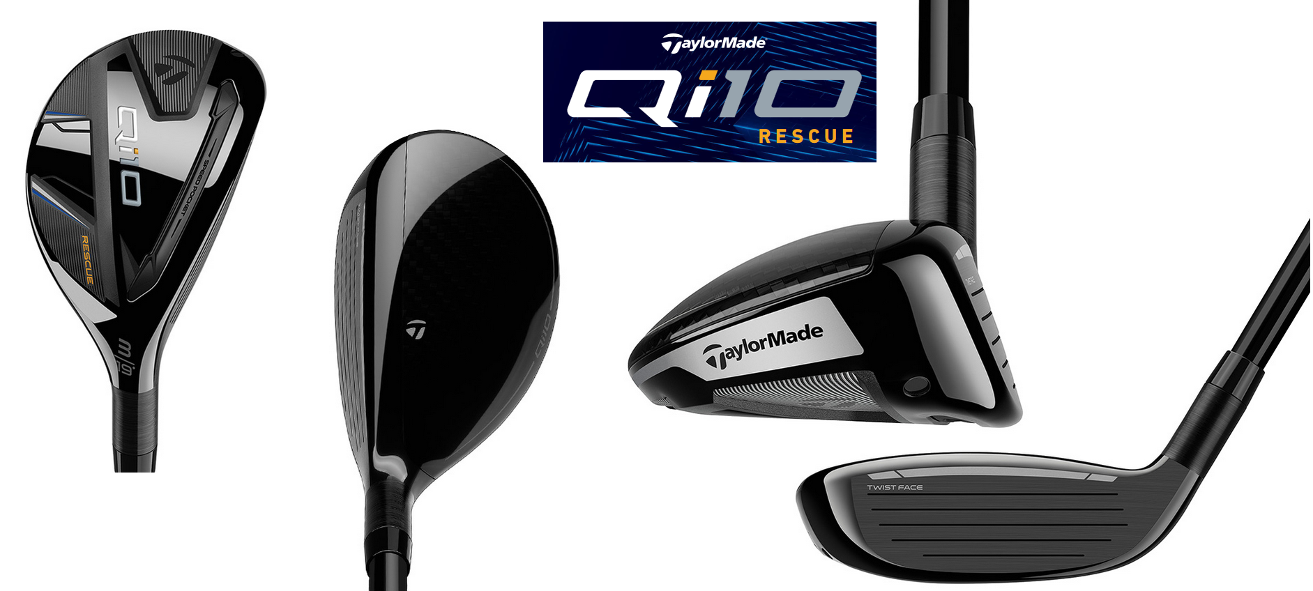 Taylormade Hybrid Qì10 Rescue 4/22° Rh Stiff